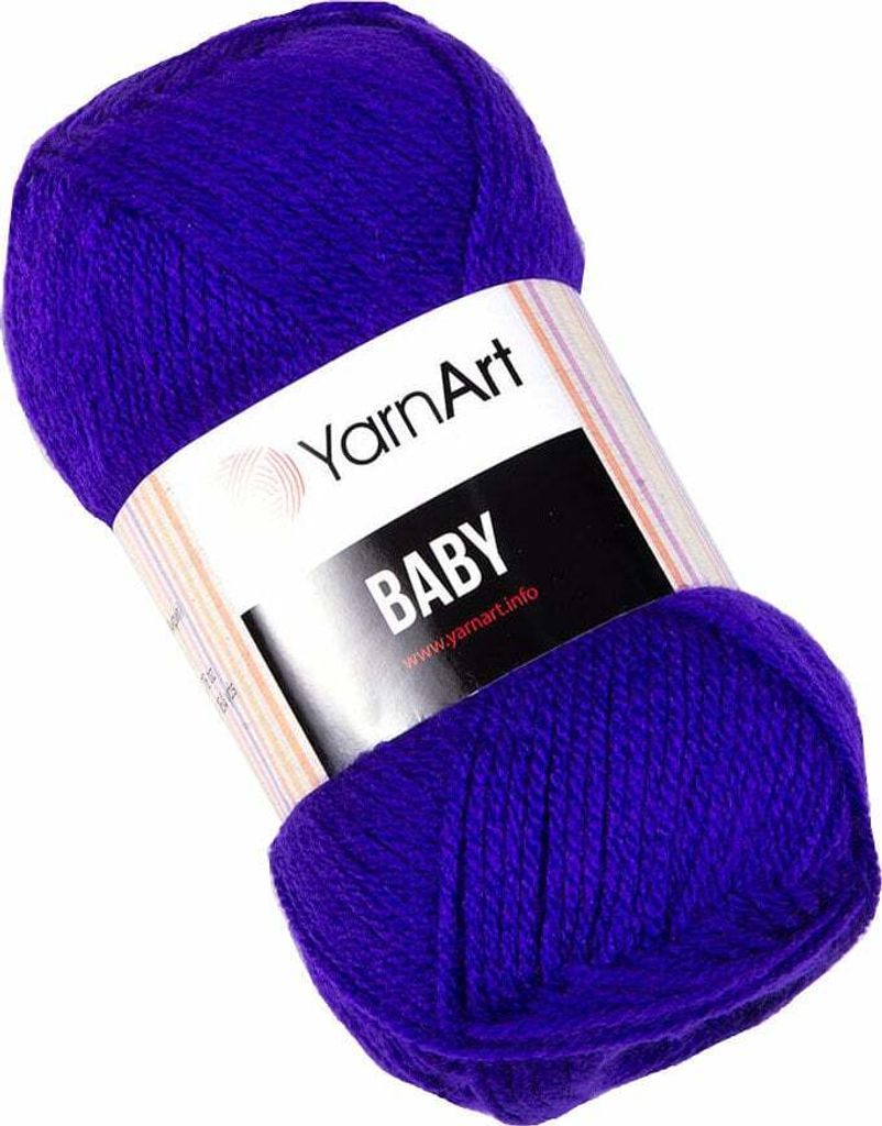 Yarn Art Baby 203 Royal Blue Strickgarn Produktbild 