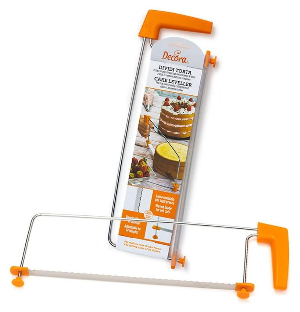 Decora 9260288, Strunový kráječ dortů, Stříbrná, Nerezová Obrázek produktu 