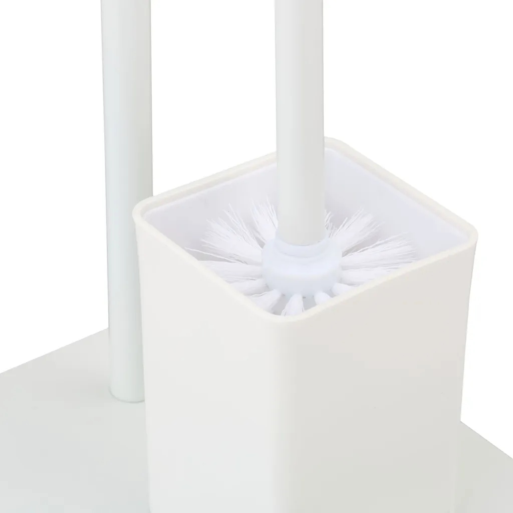 Ensemble de Brosse Toilette et Support avec Rechanges Relaxdays - 9