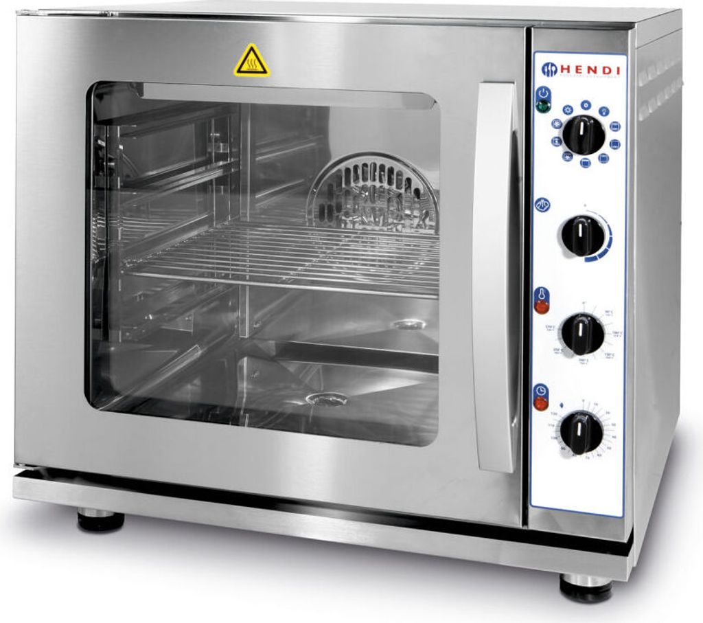 HENDI Kombidämpfer mit Grill 4x GN 2/3