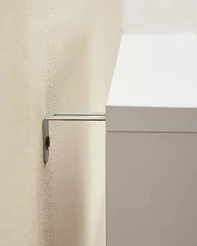 Meuble Bibliothèque pour Petit Bureau - Rangement Valora Blanc Discret - 6