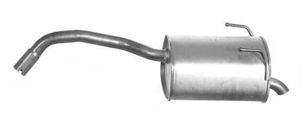 VEGAZ LS-147 Endschalldämpfer für FIAT Panda Schrägheck (312, 319) Auspuff