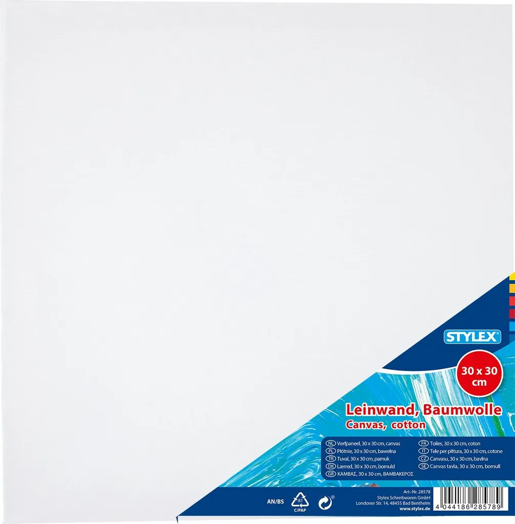 Tele 30x30 STAEDTLER per Quadri Moderni | Set 6 Pezzi Gallery Wall