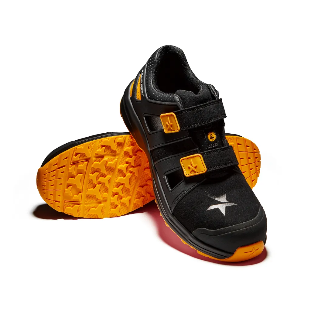 Chaussures de sécurité S1P SRC ESD Solid Gear Dune légères et souples