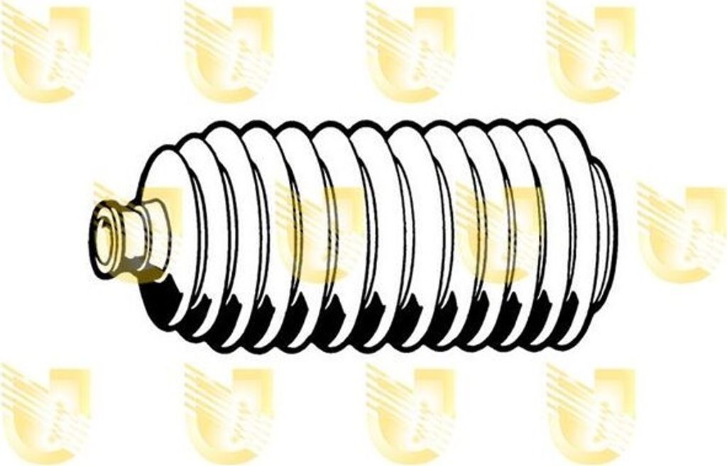 2 Faltenbalg, Lenkung UNIGOM 300071 für ALFA ROMEO FIAT LANCIA, links