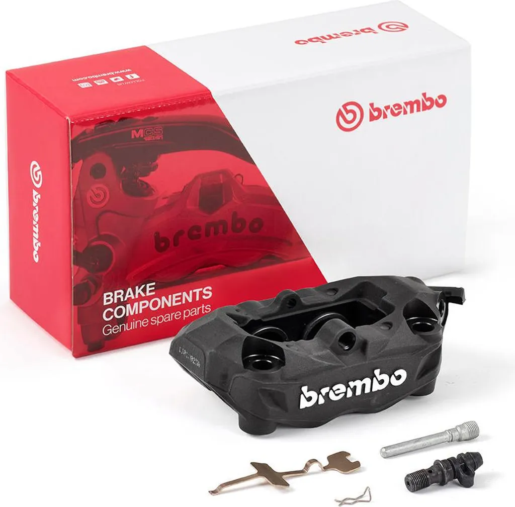 Étrier de frein Brembo P4 32 droit or pour moto de performance - Brembo