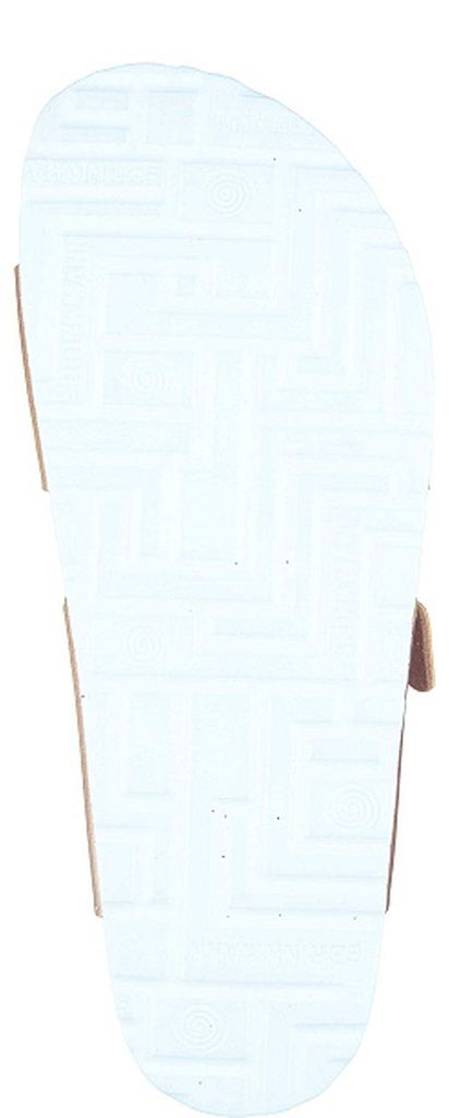 Dr. Brinkmann Damen Pantoletten mit Metallic-Glanz und Schnallen 700993, Größe:37 EU, Farbe:Braun