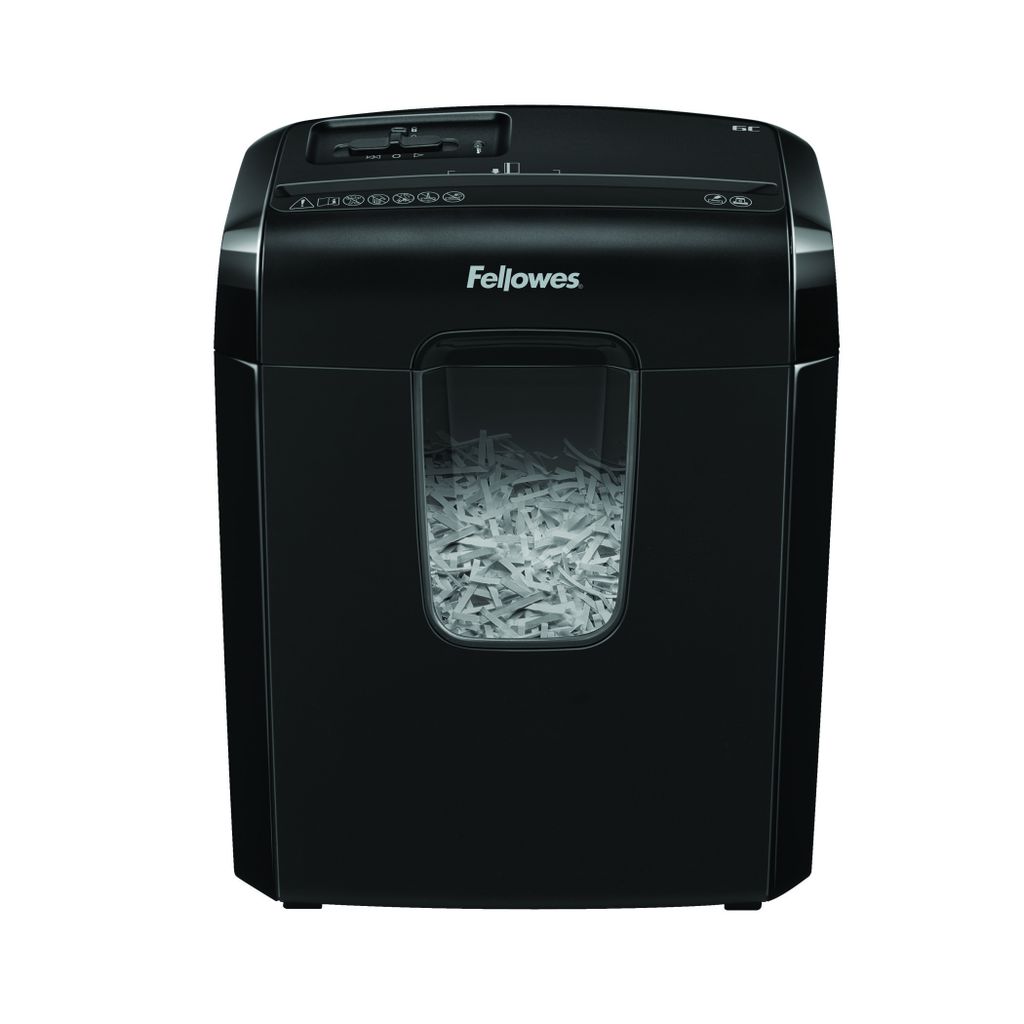 Fellowes Powershred 6C Aktenvernichter Aktenvernichter - Produktbild 