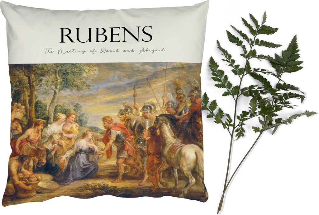 MuchoWow Zierkissen Sofakissen Wohnzimmer Dekokissen 50x50 cm Kunst - Rubens - Alte Meister - Komfort - Sofakissen