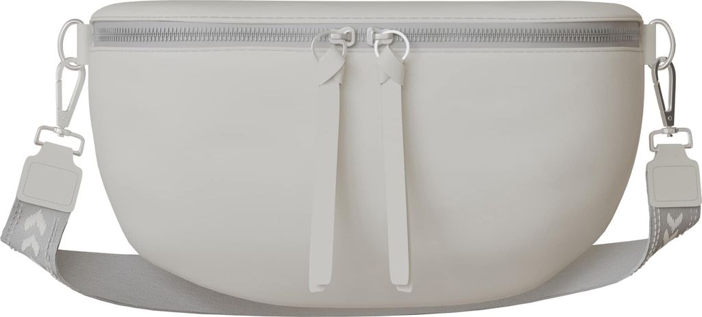 Damen Umhänge Schulter Tasche Modern Stilvoll 30621 White