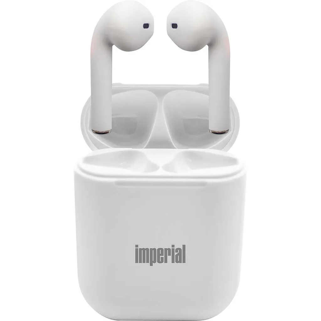 Casque HP 1 Blanc bluTC TWS Écouteurs sans Fil Bluetooth Hi-Fi