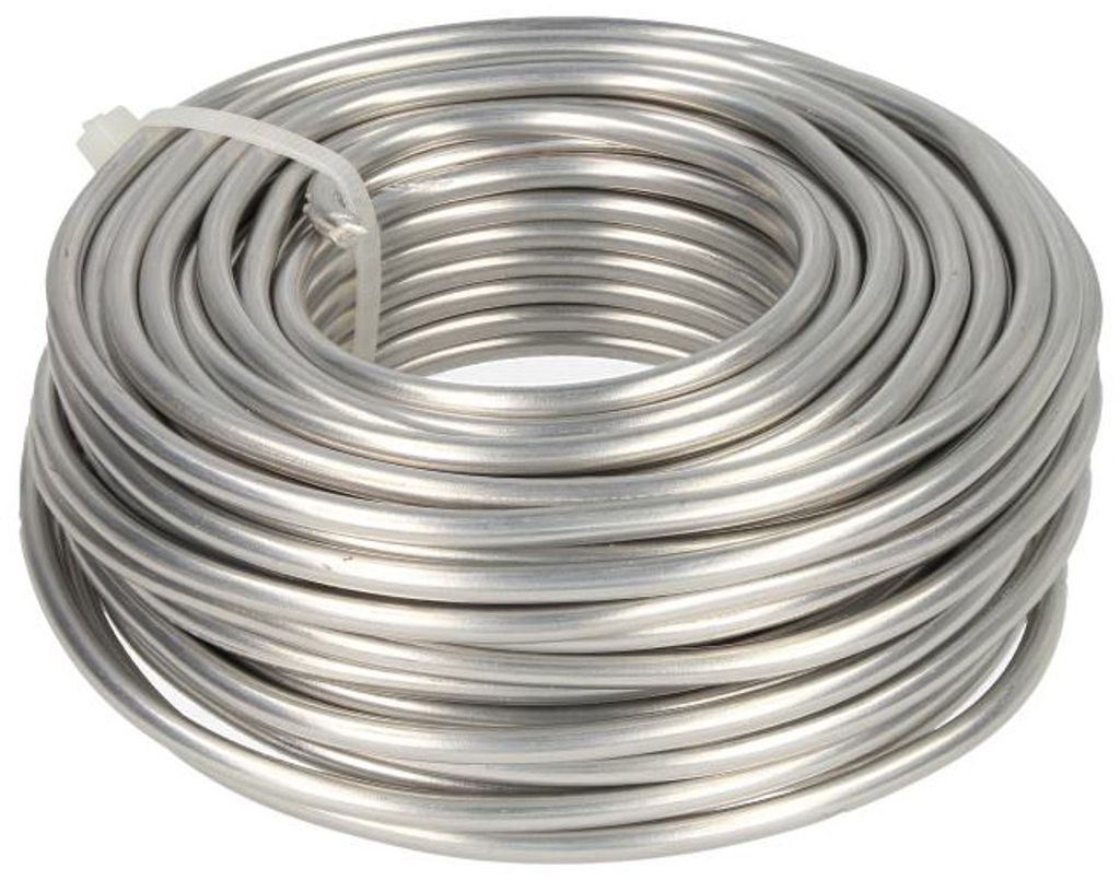 Aluminiumdraht 1890-21 Silber 5,00 mm 19 m 1 kg Produktbild 