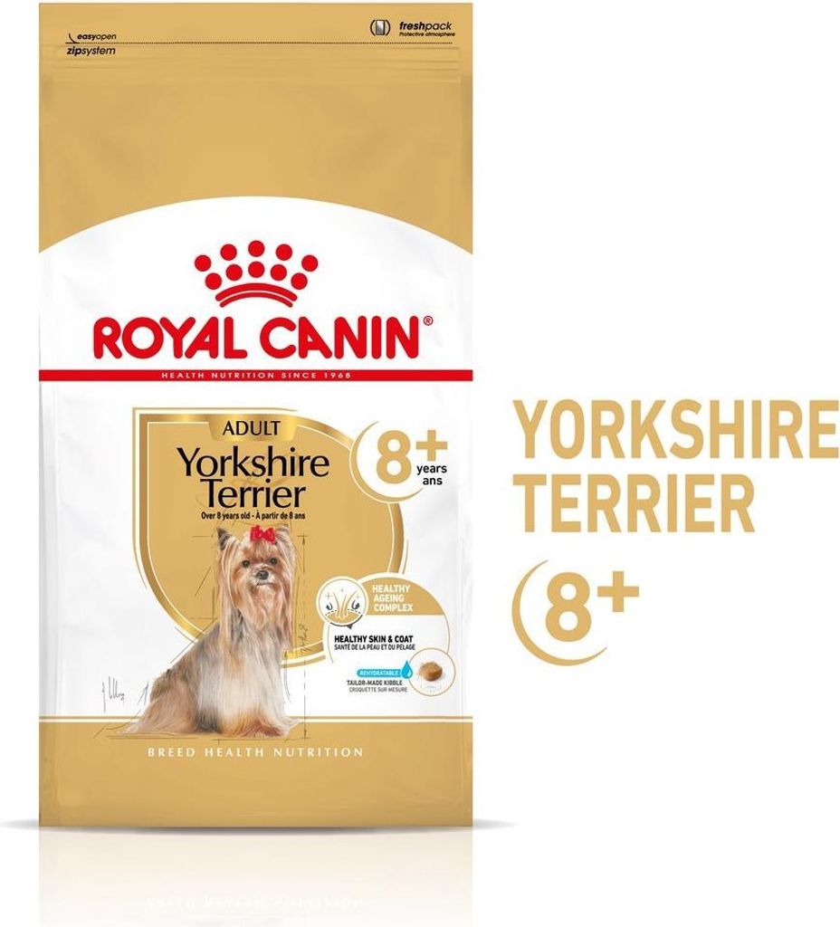 ROYAL CANIN Yorkshire Terrier Adult 8+ 3kg Zdjęcie produktu 