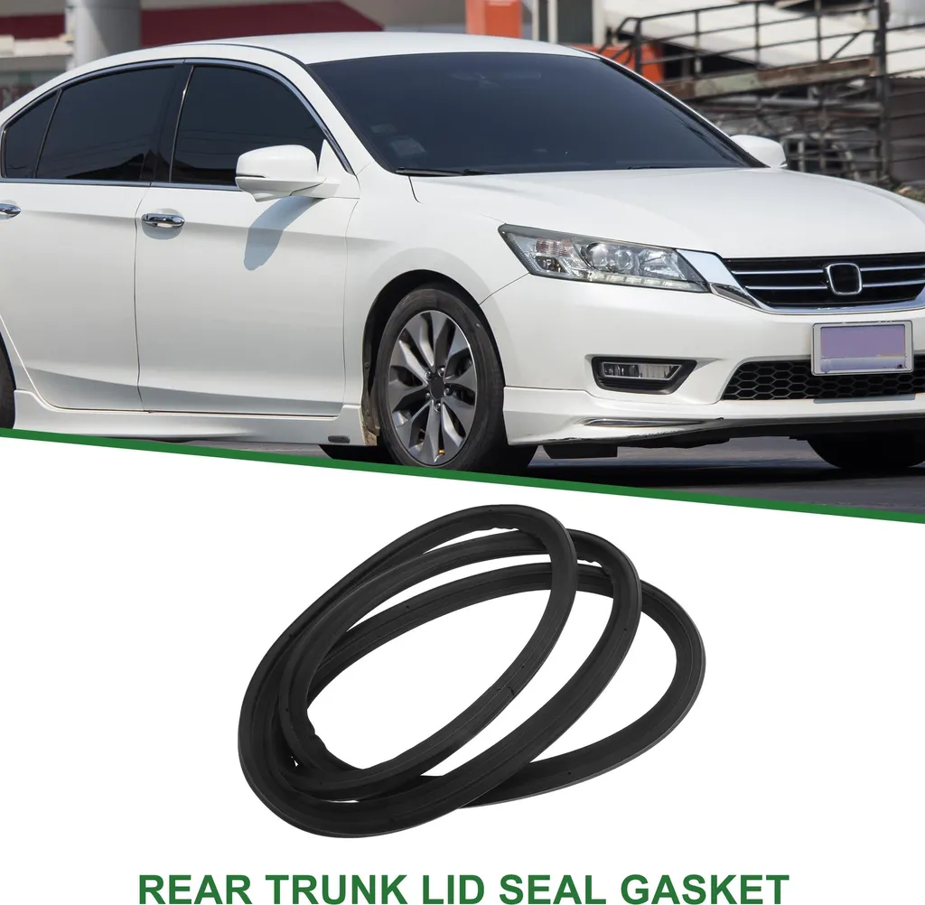 Joint de Coffre pour Honda Accord 2008-2012 : Étanchéité Arrière Noire