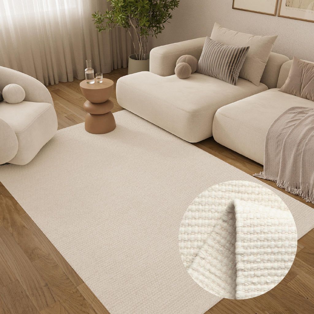 Tapiso HAND MADE Teppich LONI flach, pflegeleicht, Wolle & Produktbild 