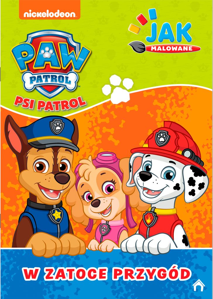 Psi Patrol. Jak malowane cz. 1 W zatoce przygód null null (Buch auf Polnisch)