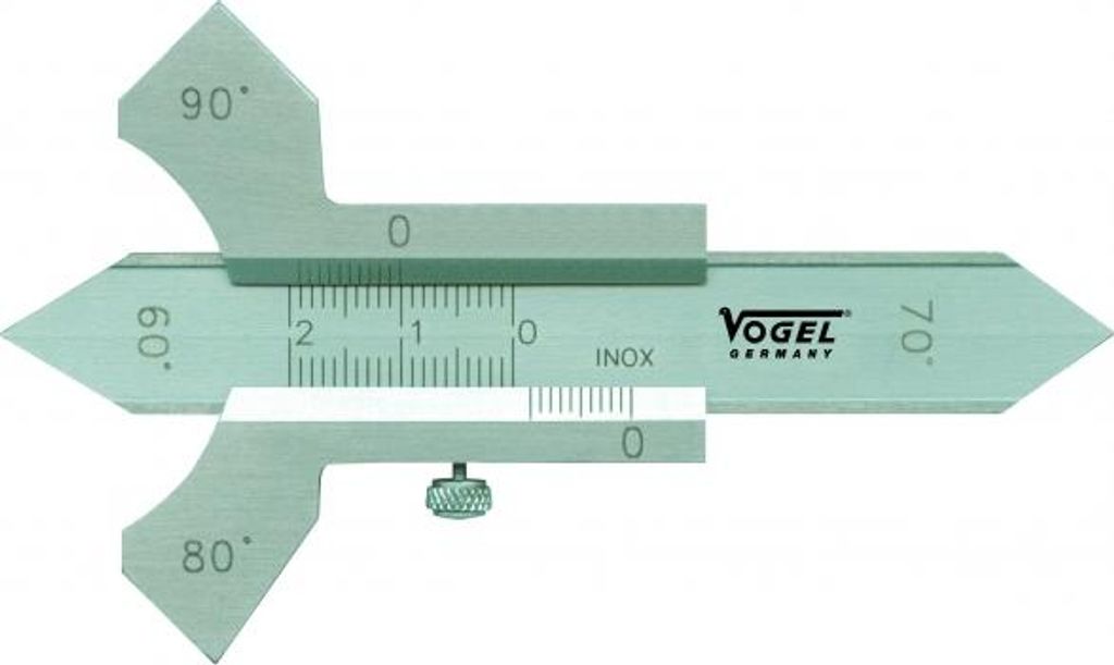 Vogel Schweißnahtlehre Inox0-20mm i.Etui, 474403