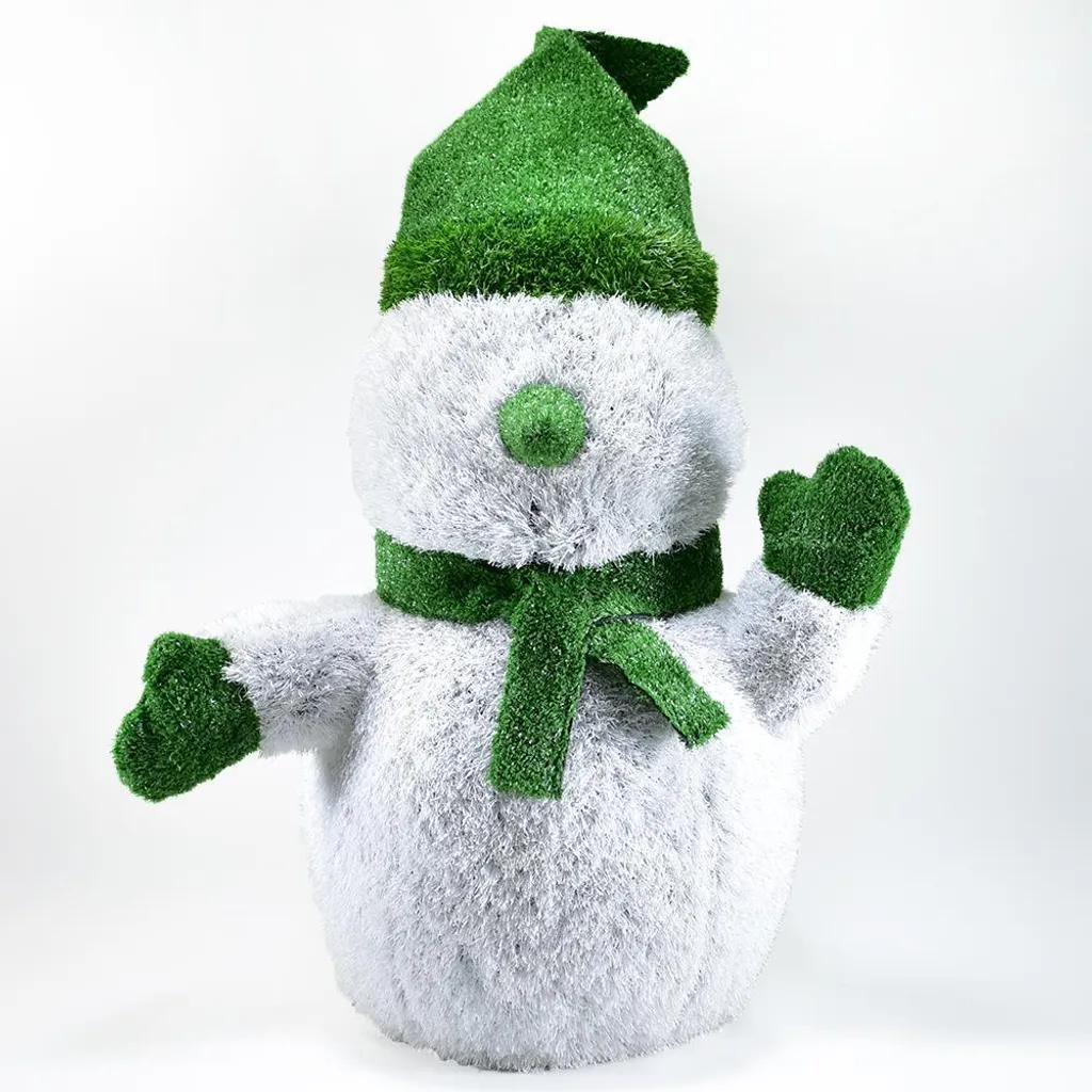 Décoration de Noël Extérieure Bonhomme de Neige 80cm - Figurine AniPlants
