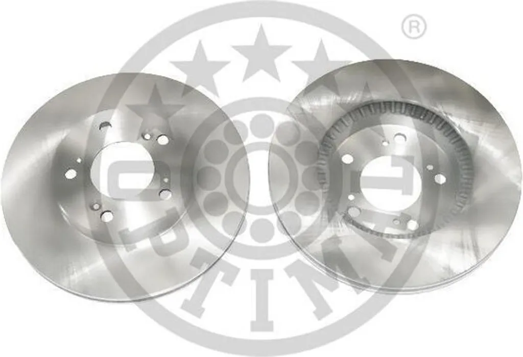 Disque de frein avant ventilé OPTIMAL BS-5860C pour Honda Prelude