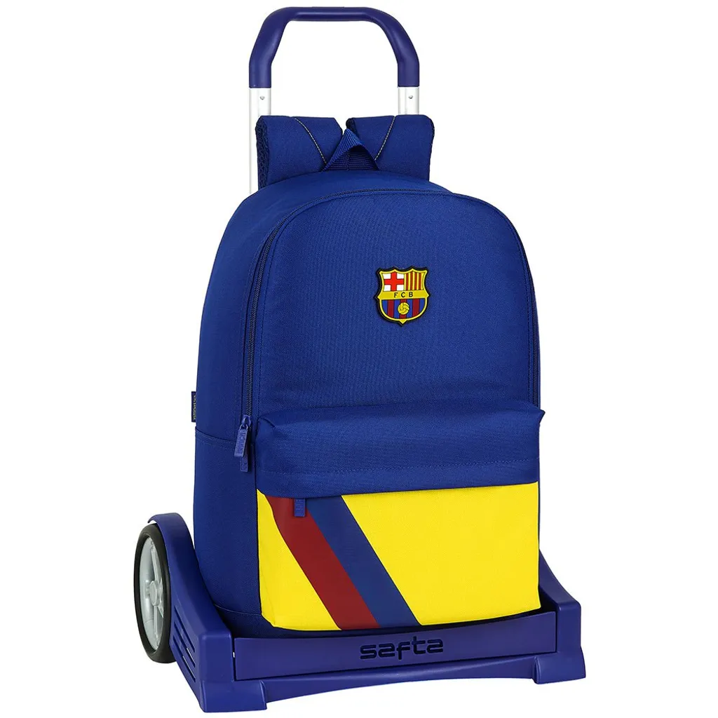 Safta FC Barcelona Away 19/20 Trousse Bleu et Jaune Taille Unique
