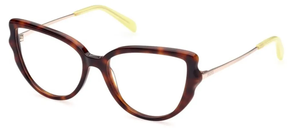 Lunettes Emilio Pucci EP5192 54052 : Monture Optique de Luxe en Écaille