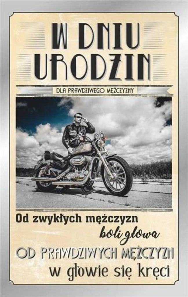 Kartka okolicznościowa Urodziny U51 - AbCard