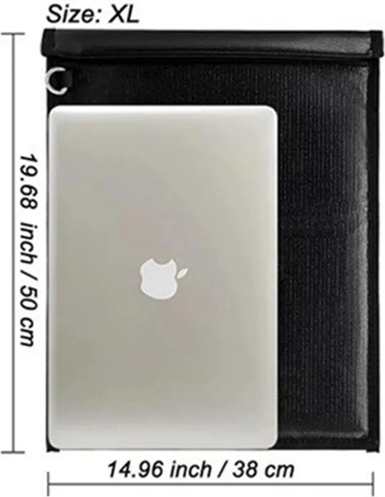Pochette de Blocage Signal RFID pour Voyages : Kit de 5 Étuis de Sécurité