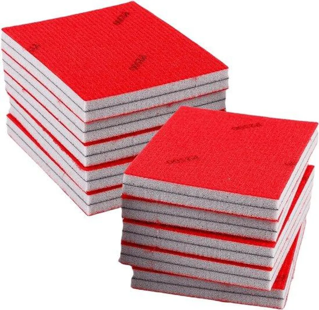 Disques abrasifs anti-encrassement 18pcs pour finitions sans rayures