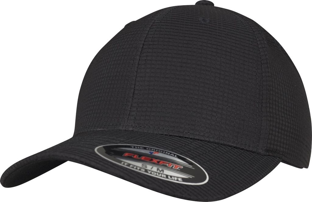 Flexfit By Yupoong Flexfit Hydro Grid Stretch Baseballkappe RW7593 (L/XL) (Schwarz)