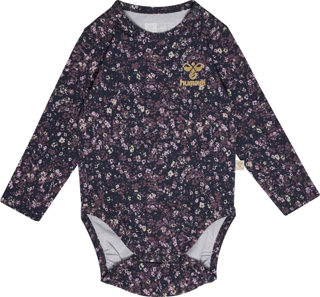Hummel hmlFLOA BODY L/S - ombre blue, Größe:62