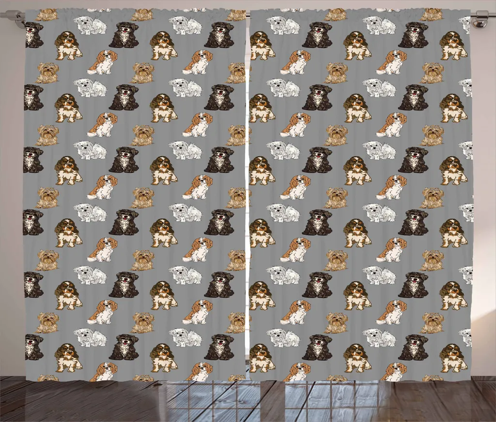 Tenda Cani ABAKUHAUS 280x245 cm: Arredo Rustico Multicolore per Camera