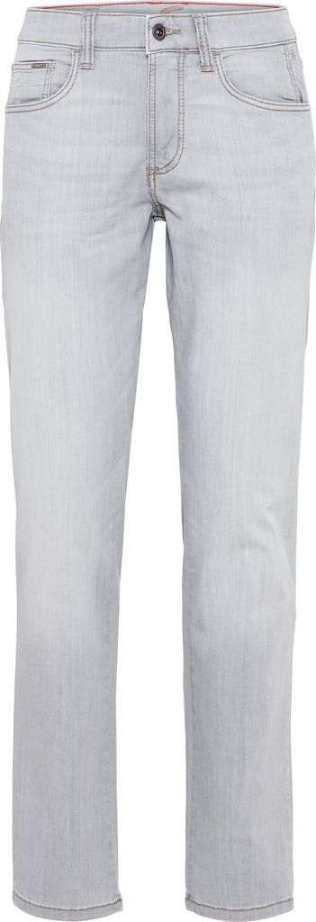 Camel Active - Herren Jeans Hose mit regulärem Schnitt, Knopfverschluss und geradem Bein, light Denim Jeans Houston (488945-3+55), Größe:W36/L32...