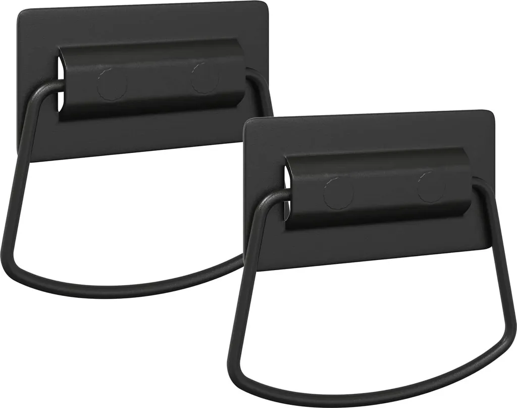 Offerta Set 2 Maniglie SYFAX™ Metallo Nero 85x45mm Mobili