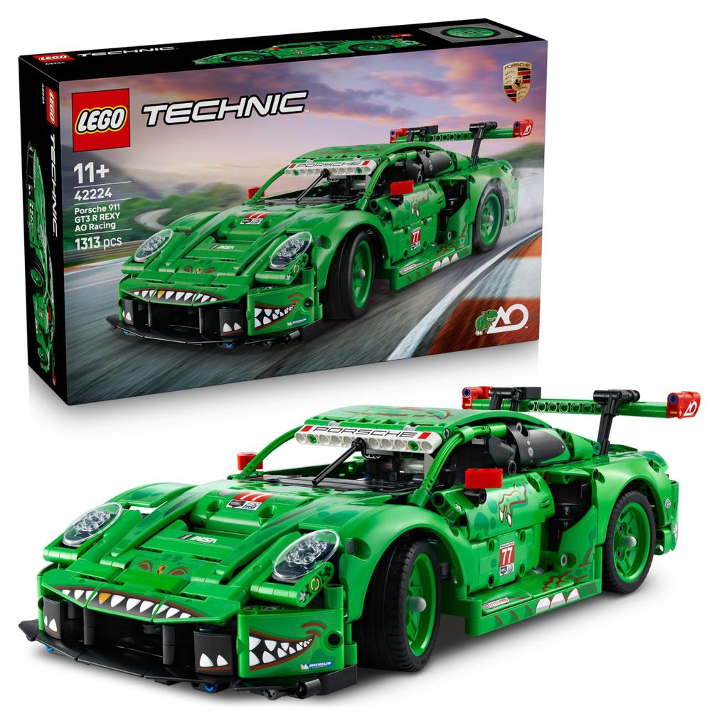 LEGO Technic Samochód Porsche 911 GT3 R REXY AO Racing, Zdjęcie produktu 