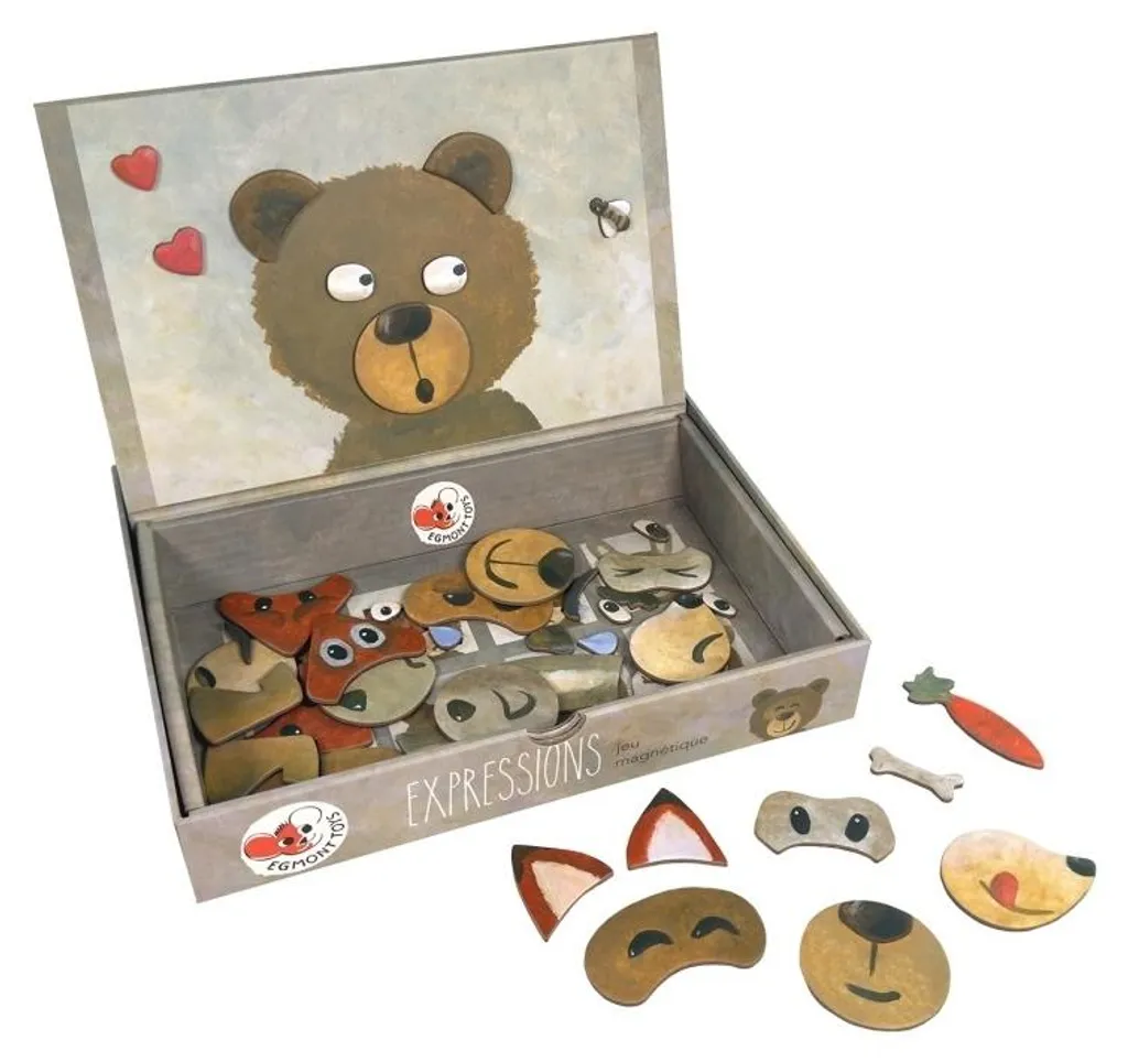 Jeu magnétique Expressions Egmont Toys, coffret créatif de 30 pièces