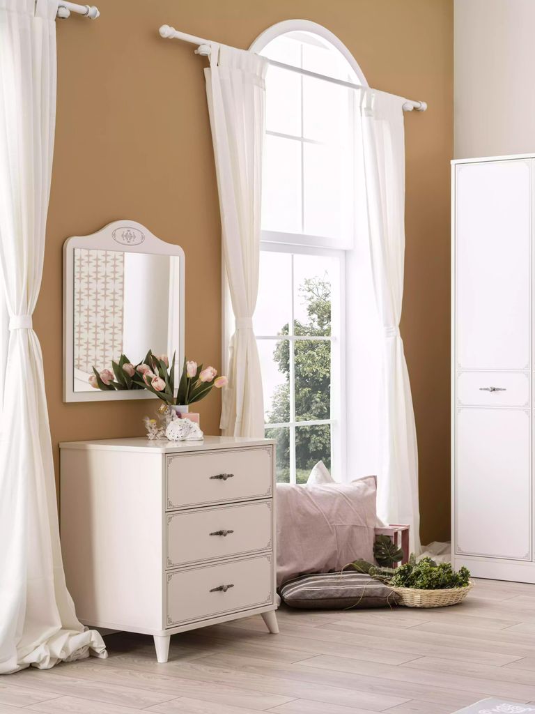 Komplette Jugendbett Funktionsbett Ausziehbares Set 8tlg Holz Weiß