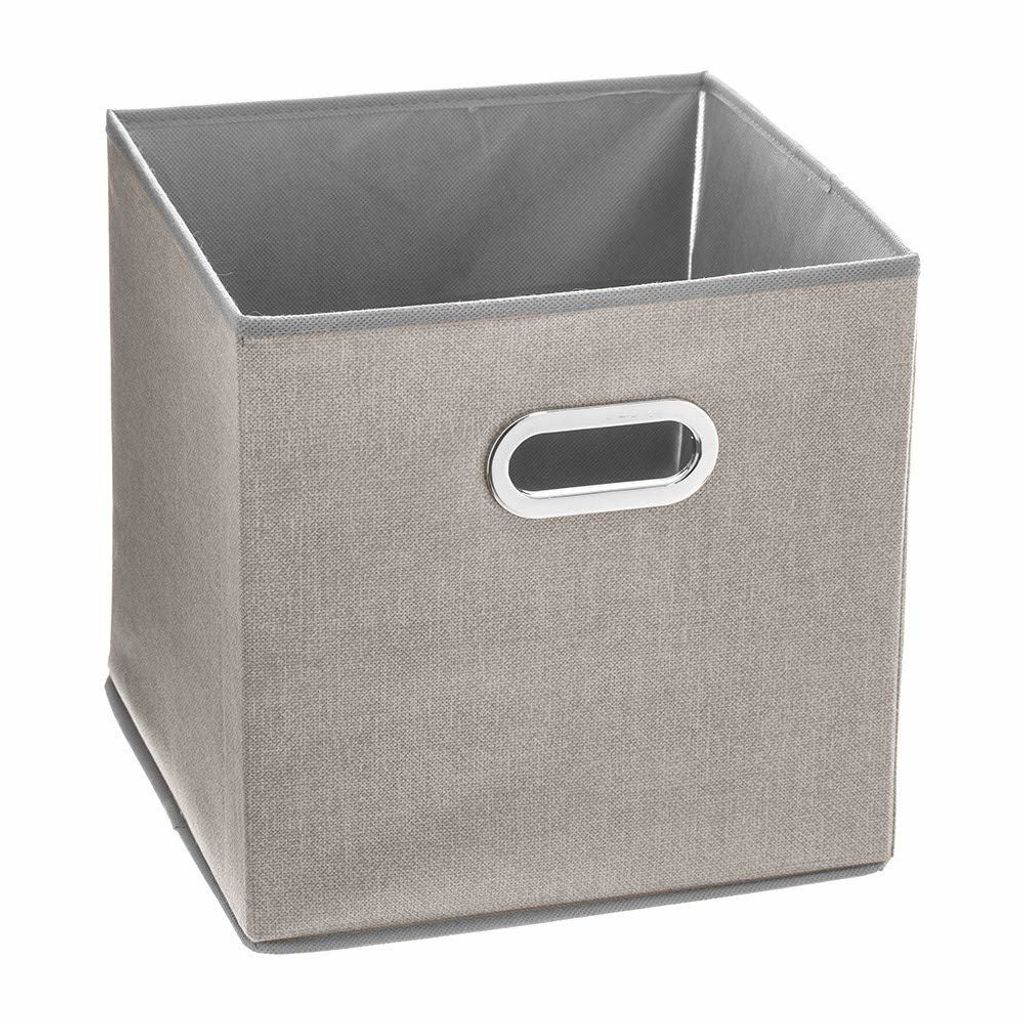 Textil Aufbewahrungsbox, Kleiderbox, 31 x 31 cm, gelb Produktbild 