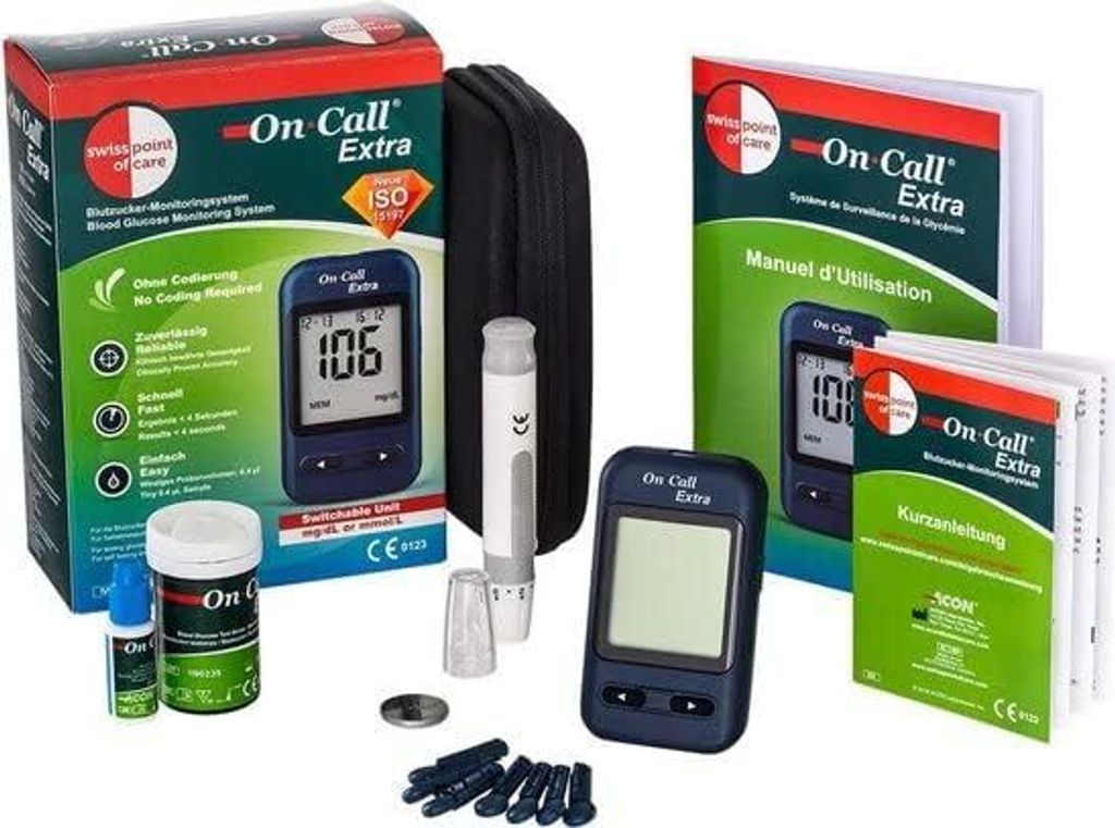 Swiss Point Of Care Glucose Starterkit – Das bewährte On Produktbild 