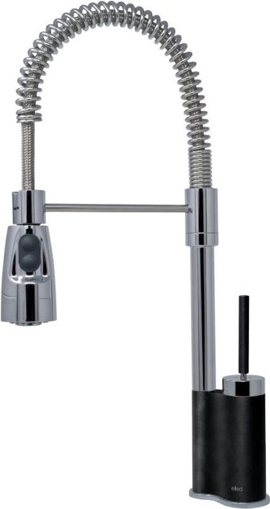 Elleci Chef G40, Herunterziehen, Schwarz, Granitek, Hebelgriffe, Eins/Eine , Type U
