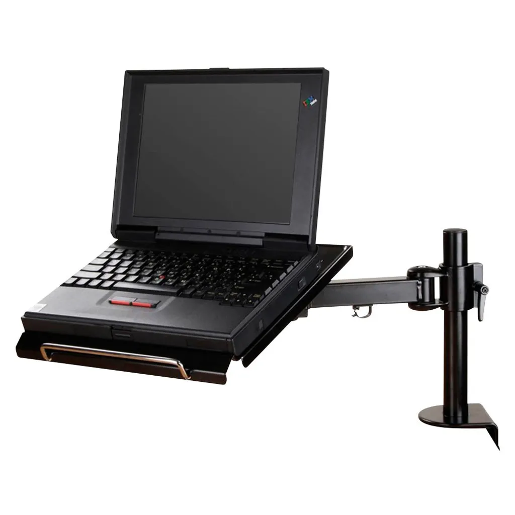 Support PC Portable Anti-Douleur Dos - Bras de Bureau Pivotant 10kg