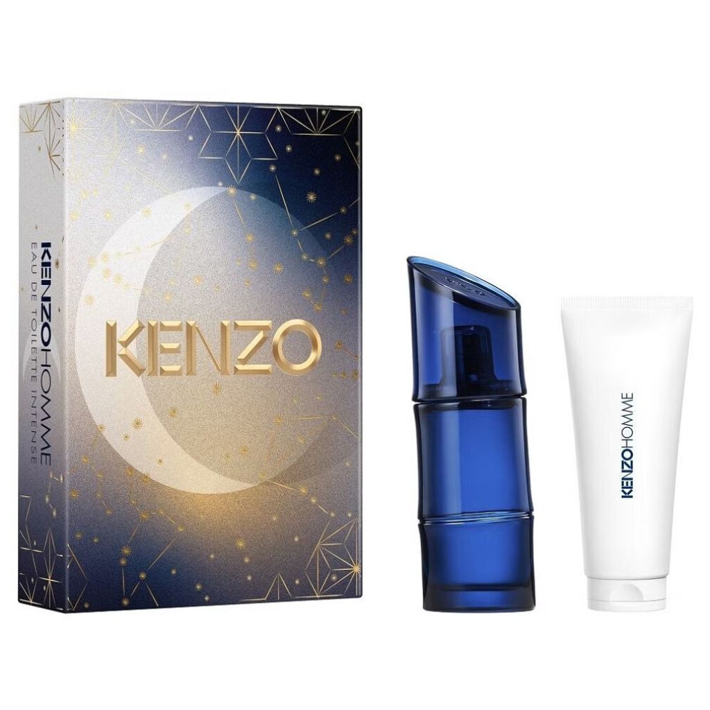 Kenzo Homme 60 ml EdT Set mit EdT Intense Spray & Shower Gel