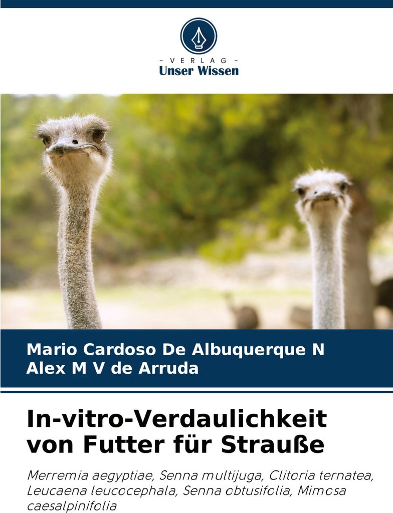 In-vitro-Verdaulichkeit von Futter für Strauße