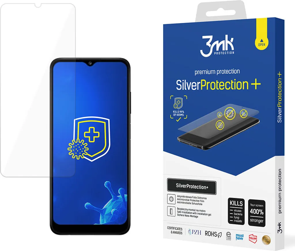3Mk SilverProtection+ Samsung Galaxy A03 - Sottile e Invisibile