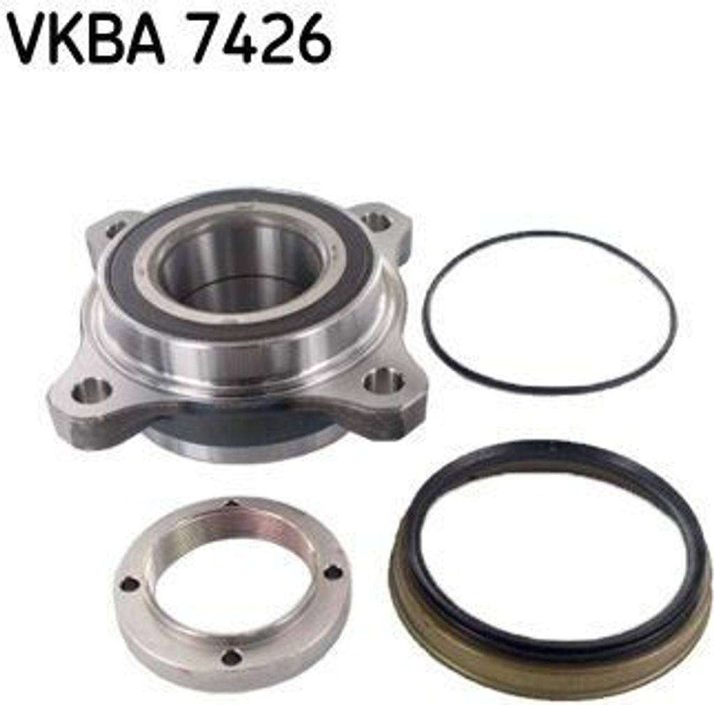 SKF Radlagersatz Vorne für TOYOTA LAND CRUISER 150 (KDJ15, Produktbild 