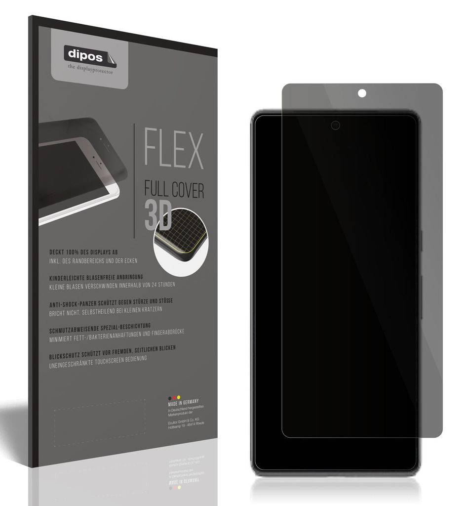 Full Cover Privacy Blickschutzfolie für Google Pixel 7 Pro Produktbild 