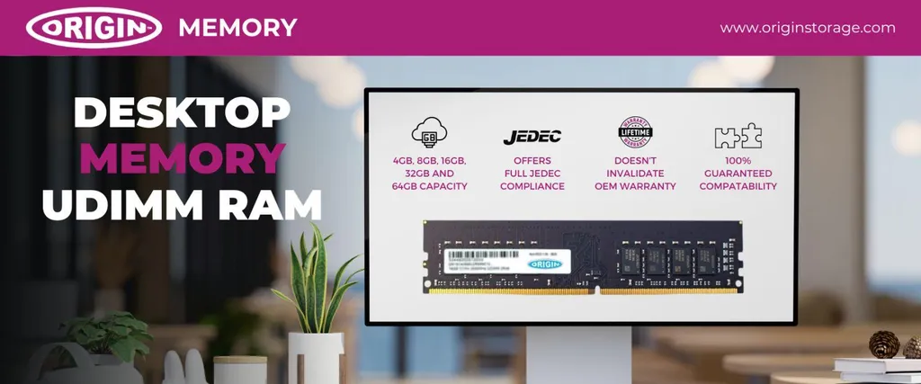 Mémoire Vive 8 Go DDR4 2666 MHz CL19 Origin Storage Haute Fiabilité