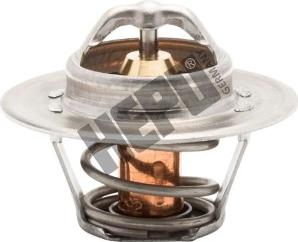 Termostato HEPU TM1306, liquido refrigerante OE 03G121113 compatibile con A3 8P, A4 8E, A6 4F, TT, Sebring, Compass, Patriot, Altea, Altea XL, Leon, Toledo, Octavia, Superb, Yeti, EOS, Golf Plus, Golf V, Golf VI, Jetta, Passat 3C, Passat CC, Scirocco, Tiguan, Touran