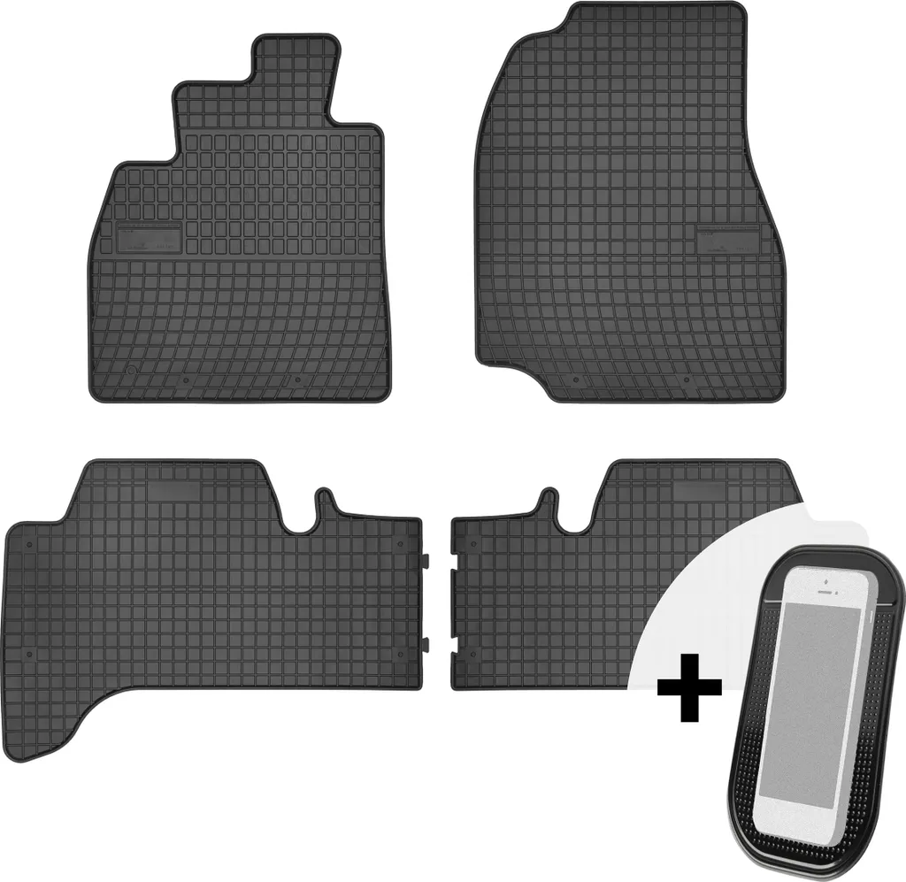 Tappetini in gomma per auto Tappetini per auto Set di 4 pezzi - adatto per Toyota Land Cruiser 1998-2007