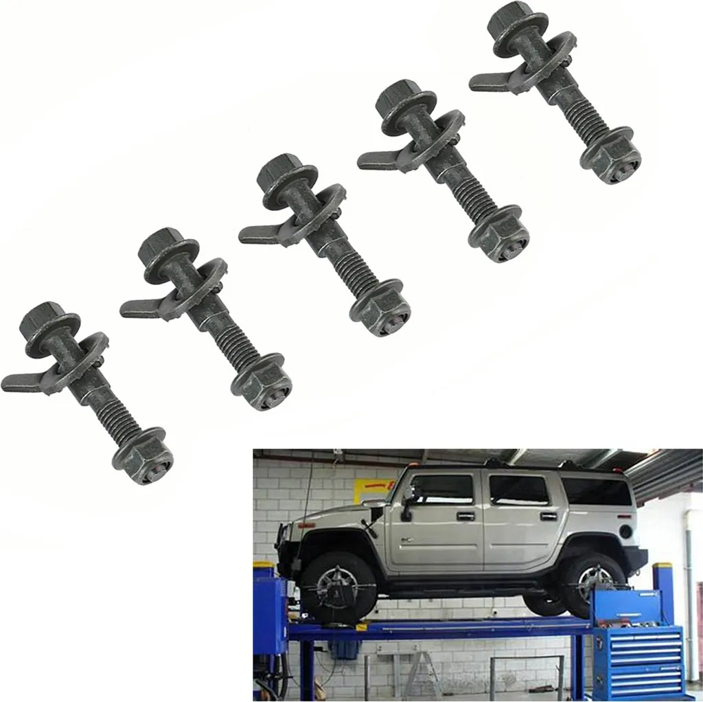Kit di campanatura durevole Bullone a camme, regolabile da 12 mm per la maggior parte dei pneumatici del veicolo con dimensioni adeguate Seleziona i modelli Ford/Lincoln - 2
