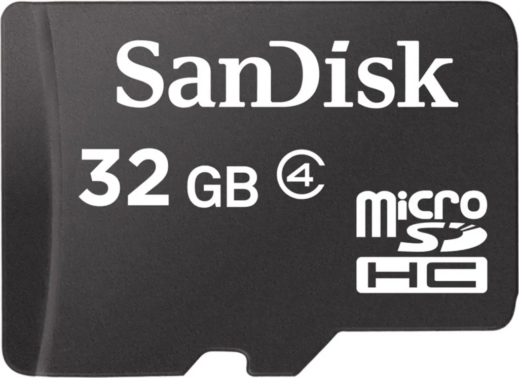 SanDisk 32GB microSDHC Classe 4 SDSDQM-032G-B35 - Memoria per Foto e Video